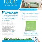 "Renuévate con Daikin" y consigue 100 € de ayuda por cada equipo.